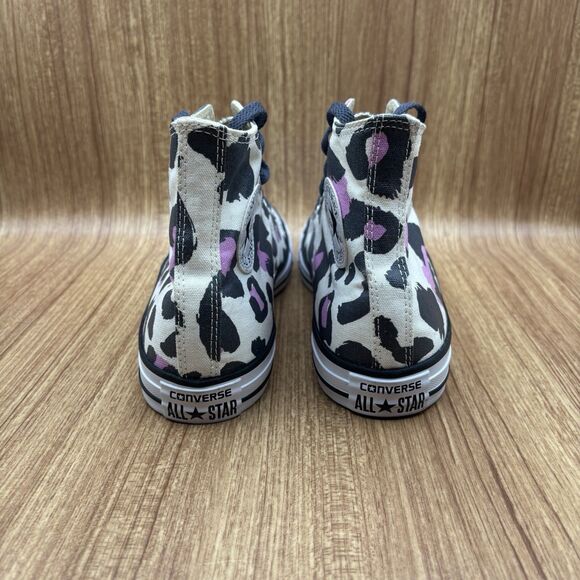 Converse Chuck Taylor All Star Lift High Sneaker Women's 9 Leopard Cheetah Print - Picture 5 of 9